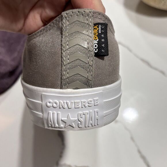 Converse All-Star Men’s CTAS OX Cordura Fabric Low Gray Grey Sneakers Size 12 - Picture 8 of 11